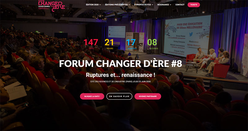 Forum Changer d'ère www.forumchangerdere.fr